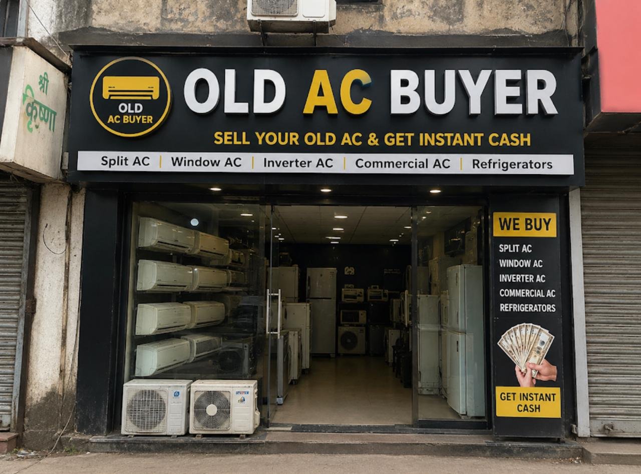 Real Old AC Buyer store in Mumbai